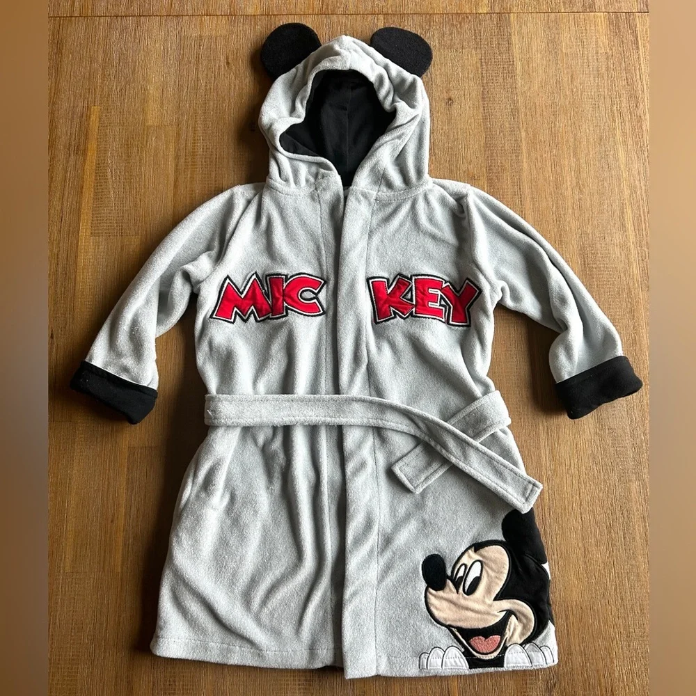 Mickey Mouse Terry Robe, 4T
